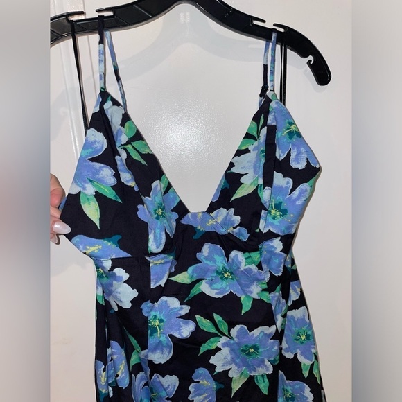 NEW! Free People Finer Things Floral Maxi 🦋 Sz Medium - Picture 12 of 14